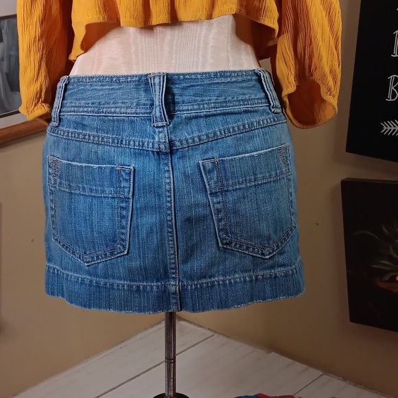 Aeropostale blue jean skirt - Picture 3 of 4